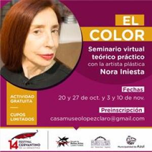 Seminario a cargo de la artista plástica Nora Iniesta
